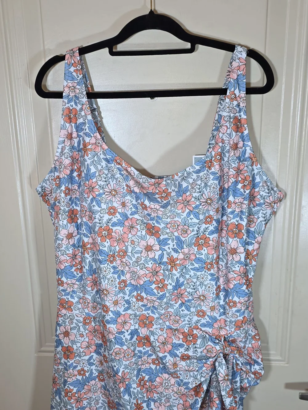 NWT Size‎ 22 Floral Swim Dress One Piece Bathing Suit, Beach, Vacation, Poolside